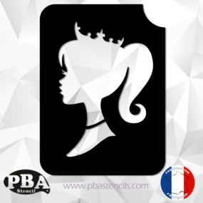 Princesse 75x55mm POCHOIRS...