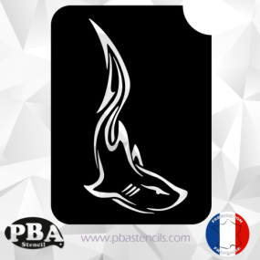 Requin 1 75x55mm POCHOIRS...