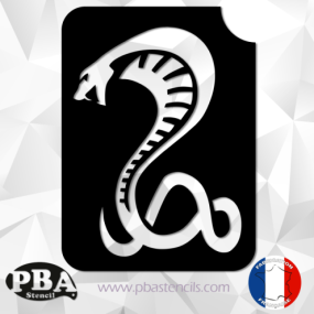 Serpent 1 75x55mm POCHOIRS...