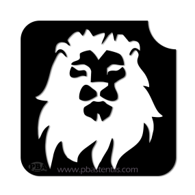 Lion 55x55 mm POCHOIRS ADHÉSIF
